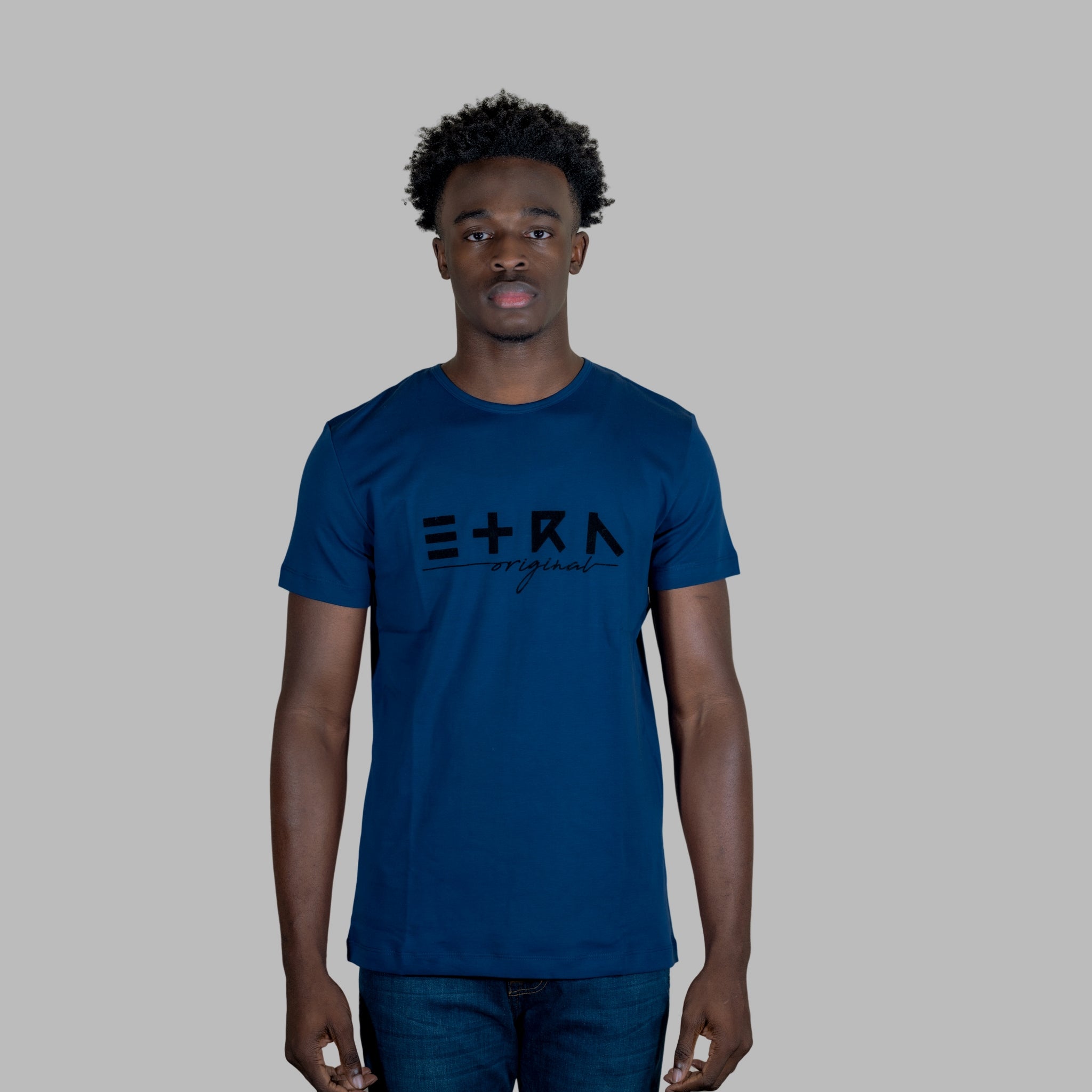 The vibrant blue color and soft, comfortable fabric will elevate your style and make you stand out in a crowd.