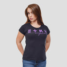 ETRN - ETRN Original T-shirt - Pima Cotton - Flock Print – Black