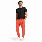 ETRN - ETRN Crest Print Jogger - Pima Cotton - Styled View – Orange