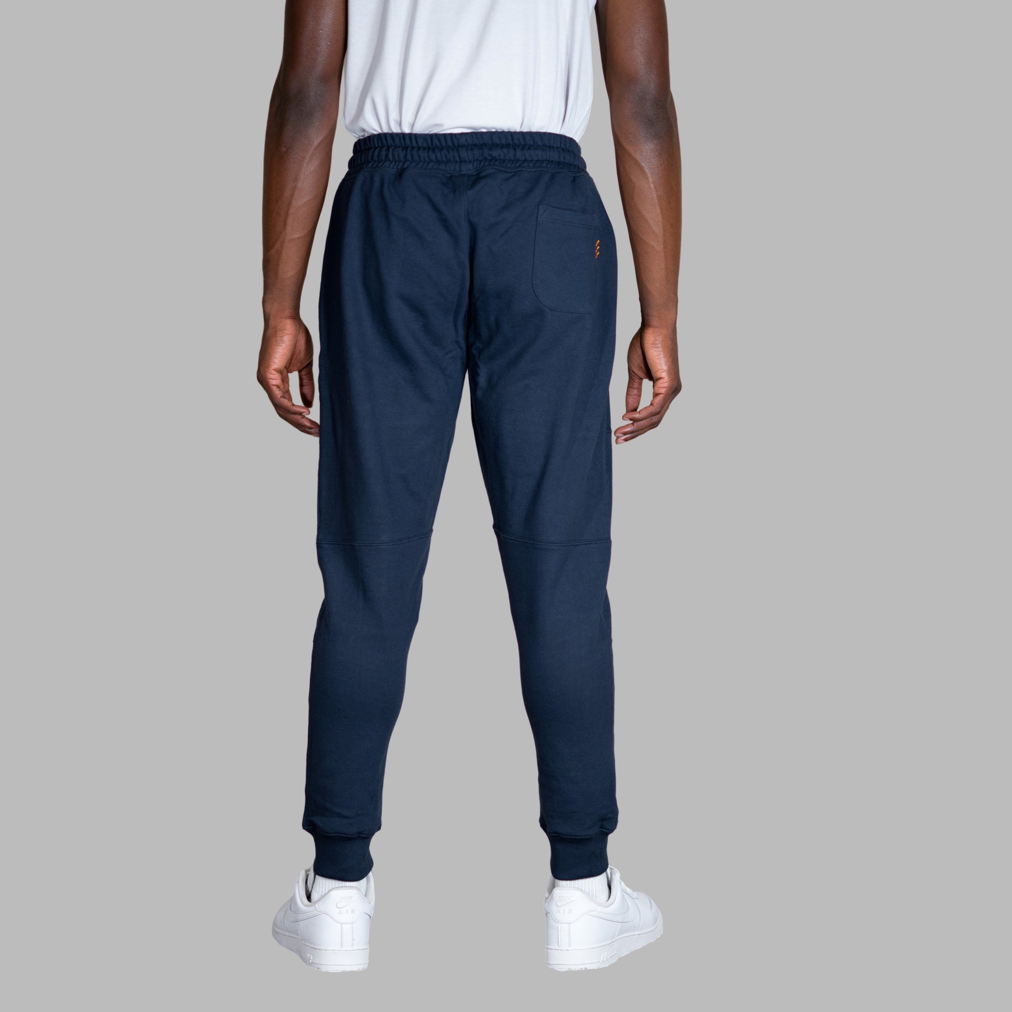 ETRN - ETRN Crest Jogger - Pima Cotton - Back View - Blue.